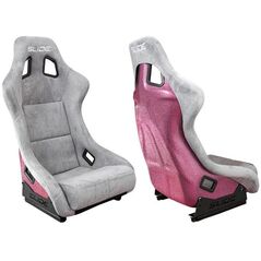 Fotel sportowy SLIDE KS2 Premium Light Beige Welur Light Pink Glitter