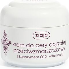 Ziaja Krem do cery dojrzałej przeciwzmarszczkowy z koenzymem Q10 i witaminą E 50ml