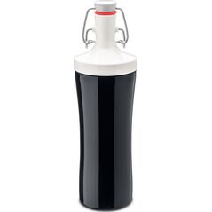 Butelka z korkiem czarna 425 ml