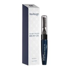 Revitalash  Hi-Def Tinted Brow Gel - stylizująco koloryzujący żel do brwi Dark Brown 7.4ml