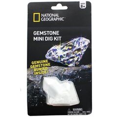 NATIONAL GEOGRAPHIC set Carded Mini Dig Gemstone, NGMDIGGEM