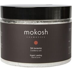 Mokosh Sól do kąpieli Żurawina 600g
