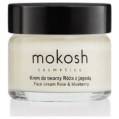 Mokosh Krem do twarzy Róża z jagodą ujędrniający 15ml