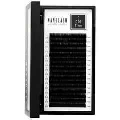 Zestaw sztuczne rzęsy Nanolash VOLUME LASHES Doczepy 11 mm
