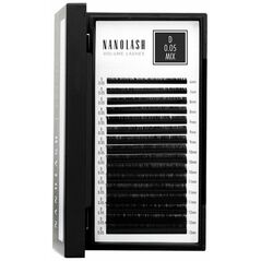 Zestaw sztuczne rzęsy Nanolash VOLUME LASHES Doczepy 6-13 mm