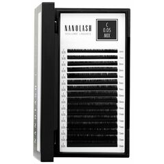 Zestaw sztuczne rzęsy Nanolash VOLUME LASHES Doczepy 6-13 mm