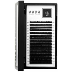 Zestaw sztuczne rzęsy Nanolash VOLUME LASHES Doczepy 6-13 mm