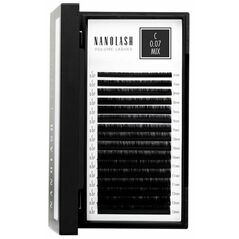 Zestaw sztuczne rzęsy Nanolash VOLUME LASHES Doczepy 6-13 mm