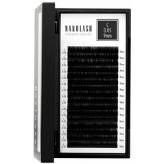 Zestaw sztuczne rzęsy Nanolash VOLUME LASHES Doczepy 9 mm