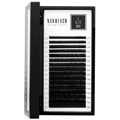 Zestaw sztuczne rzęsy Nanolash VOLUME LASHES Doczepy 6-13 mm