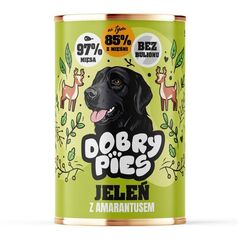 Dobry Pies Jeleń z amarantusem 400g