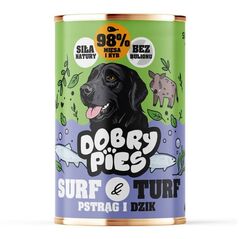 Dobry Pies Pstrąg i dzik 400g