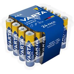 BATERIE ALKALICZNE VARTA R3 (AAA) LONGLIFE POWER 24szt PREMIUM BOX