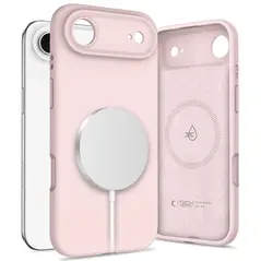 Etui Tech-Protect Silicone MagSafe do Apple iPhone 17 Air Pink Pearl