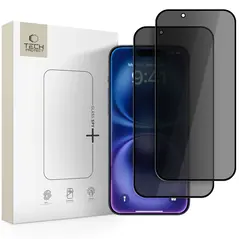 Szkło prywatyzujące Tech-Protect Glass Spy+ do Apple iPhone 17 Air Privacy [2 PACK]