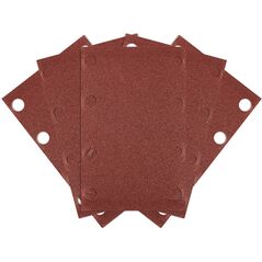 Papier ścierny prostokątny 8 otworów 128 x 78 mm P120 do 04-623, 5 szt. 54-051