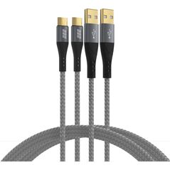 EFB Elektronik USB-AC-00009 kabel USB USB 2.0 3 m USB A USB C Czarny, Szary