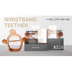 HEORSHE teether, 3m+, orange, HOS20-02-002