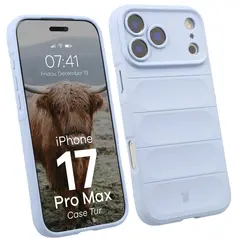 Pancerne etui Bizon Case Tur do Apple iPhone 17 Pro Max jasnoniebieskie
