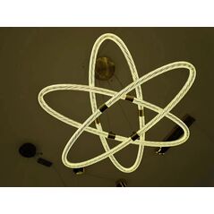 Φωτιστικό κρεμαστό LED BALTIK GAISMA, 114W, 4000K, 8892lm, 60 x 60 cm