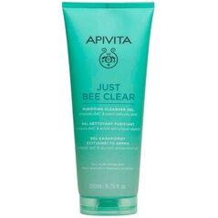 APIVITA_Just Bee Clear Purifying Cleansing Gel żel oczyszczający do cery tłustej i trądzikowej 200ml