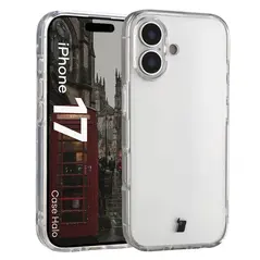 Etui Bizon Case Halo do Apple iPhone 17 przezroczyste