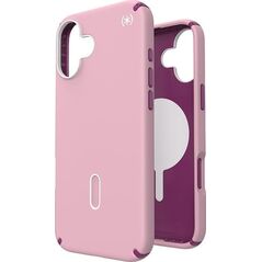 Speck Speck Presidio2 Pro ClickLock & MagSafe - Etui iPhone 16 Plus (Wednesday Pink / Boysenberry Purple / White)