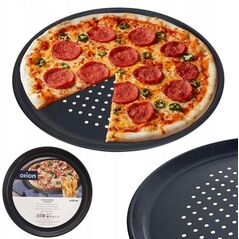 FORMA BLACHA DO PIECZENIA PIZZY PERFOROWANA OKRĄGŁA 32CM ORION 127031