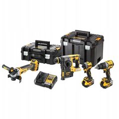 DEWALT COMBO KIT 18V DCK429P3T (DCD805, DCG405, DCH273, DCF850) 3x5.0Ah