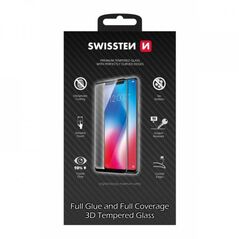 Swissten Υπερβολικά Ανθεκτικό 3D Πλήρους Κάλυψης Σκληρυμένο Γυαλί Apple iPhone XR Λευκό
