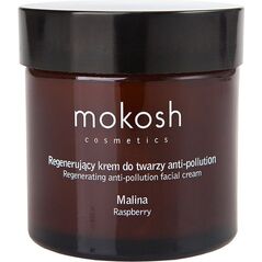 Mokosh Regenerujący krem do twarzy antipollution Malina 60 ml