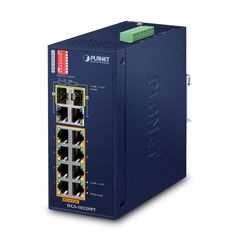 Przełącznik indukcyjny IFGS-1022HPT 8x 100Mb PoE +2 Giga/SFP