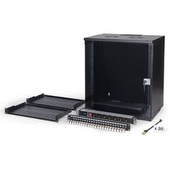 DIGITUS Netzwerk-Set 483 mm (19") - 12HE, 540x400 mm (BxT)sw