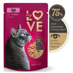 MY LOVE sasz. 85g INDYK w sosie  /24