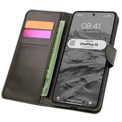 Etui z klapką Bizon Case Pocket do OnePlus 13 czarne