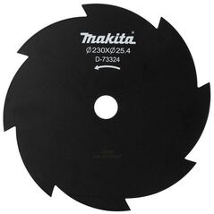 Makita MAKITA BRUSH BLADE WITH 8 TEETH (230x25.4x1.8mm)