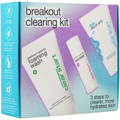 Clear Start Breakout Clearing Kit Set Dermalogica: Clear Start Aqua Jelly, For Regulation Of Excessive Sebum, Gel, For Face, 25 ml + Clear Start, Cleanser, Cleansing Foam, 75 ml + Clear Start Booster, Niacinamide, Calming & Cooling, Local Treatment L