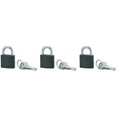 Pakabinama spyna SERRUPRIX Acera, 9 raktai, zalvarine, 30 mm, 3 vnt., 988230