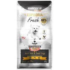 BIOFEED Euphoria Fresh Meat Adult Mini & Small Indyk Monoprotein 2kg