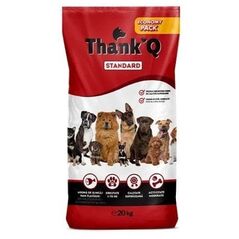 THANK'Q STANDARD smak szynka karma dla psa 20kg