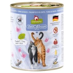 GranataPet DeliCatessen tuńczyk i kaczka karma mokra dla kota 800g
