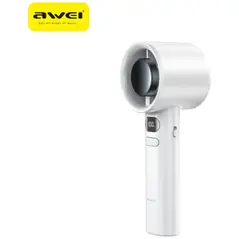 Mini wiatrak bezprzewodowy AWEI F36 2200mAh biały