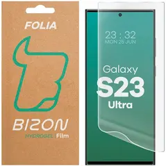 Folia hydrożelowa na ekran Bizon Glass Hydrogel Front do Samsung Galaxy S23 Ultra