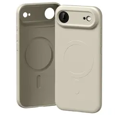 Etui Mercury Semi-Silicone MagSafe do iPhone 17 Air kamienny