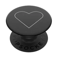 Uchwyt do telefonu POPSOCKETS 2 White Heart Black