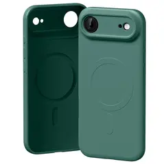 Etui Mercury Semi-Silicone MagSafe do iPhone 17 Air zielony