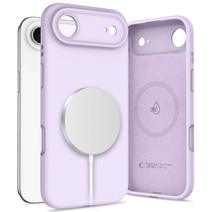 Etui Tech-Protect Silicone MagSafe do Apple iPhone 17 Air Mauve