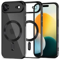 Etui Tech-Protect MagFlex MagSafe do Apple iPhone 17 Air Shiny Black
