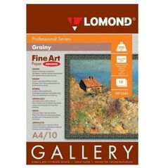 Χαρτί Καλών Τεχνών Lomond Lomond Gallery Grainy 200g/m2 A4, 10 φύλλα, Χοντρό Φυσικό Λευκό Αρχείο