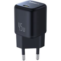 Baseus PicoGo GaN Ladegerät 45W EU Schwarz